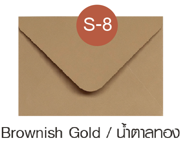 4*6 นิ้ว - น้ำตาลทอง