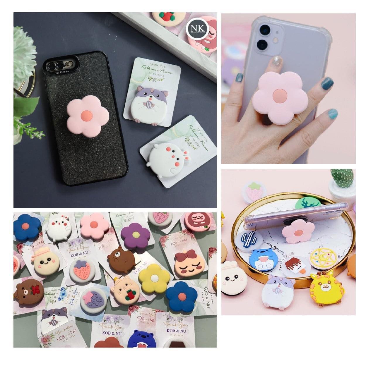 ของชำร่วยงานแต่ง ที่ติดโทรศัพท์วาง Griptok