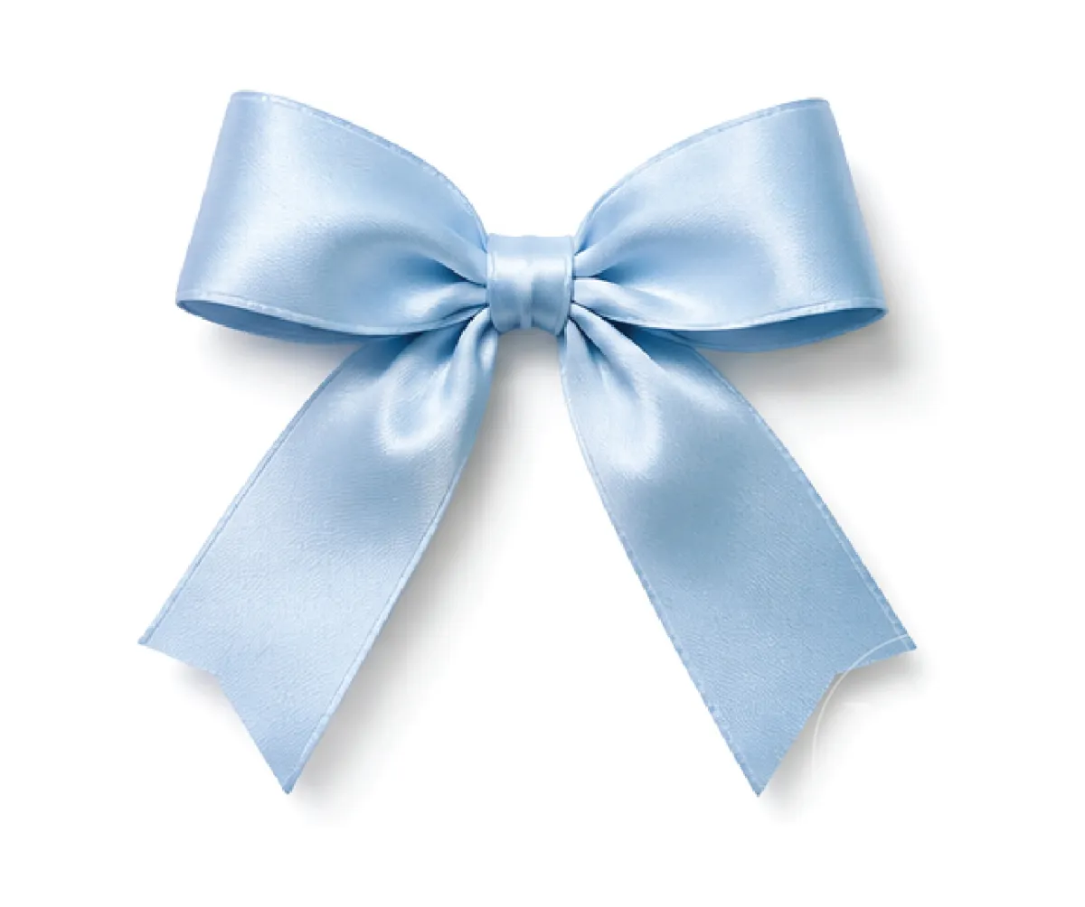 โบว์ - สีฟ้าอ่อน